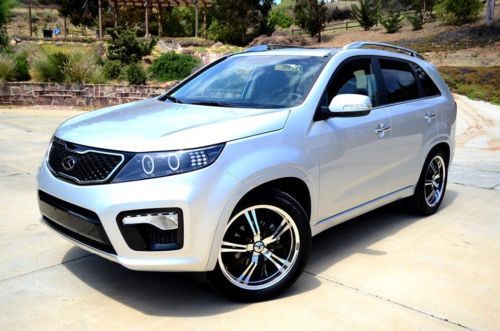 2012 kia sorento sx sport utility 4-door 3.5l v6 bright silver