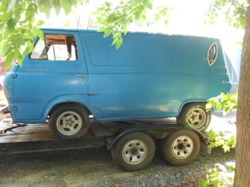 1964 ford econoline van   6 cyl auto