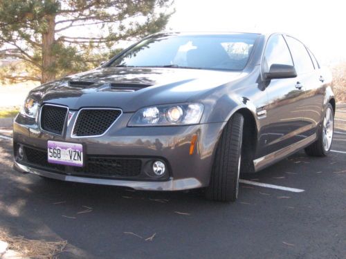 2009 pontiac g8 gt sedan 4-door 6.0l 5500 miles gm major guard warr.thru 7-2017