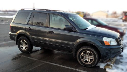 2005 honda pilot exl sport utility 4-door 3.5l clean title