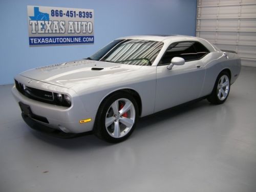 We finance!!!  2010 dodge challenger srt-8 hemi 6-speed roof nav cd texas auto