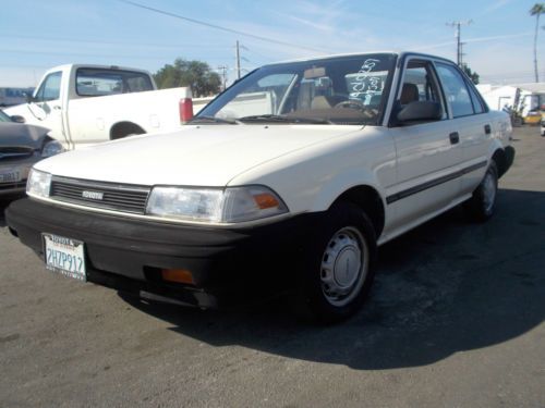 1988 toyota corolla, no reserve