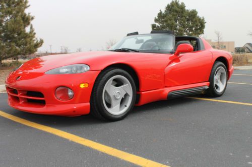 1993 dodge viper base convertible 2-door 8.0l