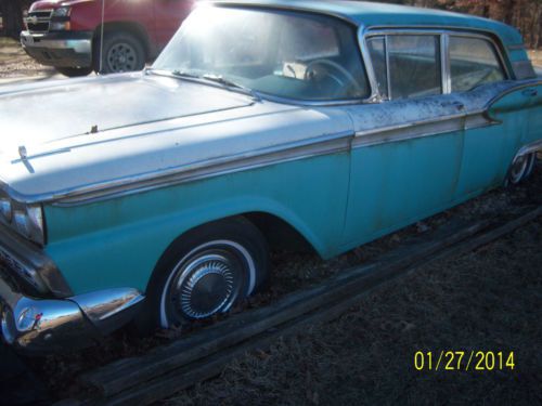 1959 ford 4 door repairable