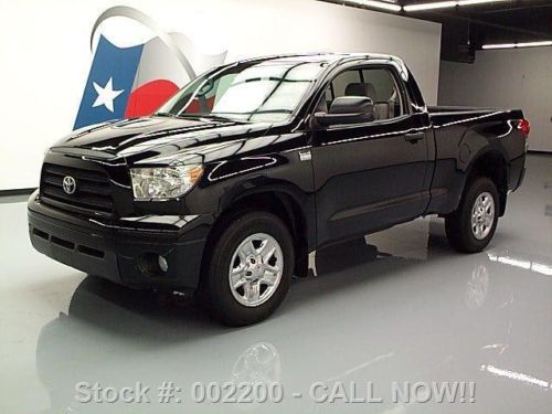 2007 toyota tundra regular cab 4.7l v8 bucket seats 54k texas direct auto