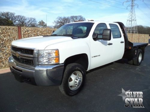 08 silverado c3500 drw flatbed duramaxdiesel allison 1txowner!