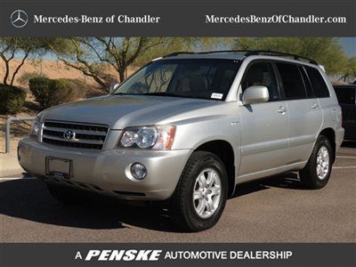 Very nice 2001 toyota highlander 4dr v6 4wd