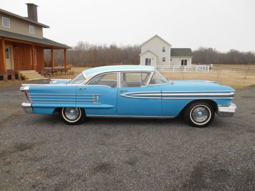 1958 oldsmobile super 88 sedan 371 - 6.1l beautiful classic 54k original miles