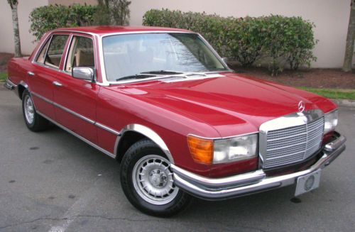 1980 mercedes 350se - rare original euro model;  rust-free, road ready cruiser