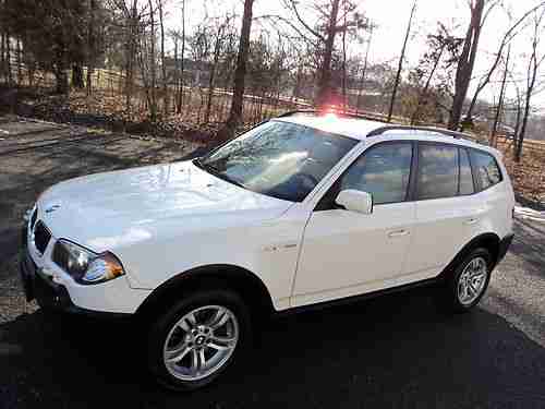 X3 3.O LITER*WHITE/TAN*NAVIGATION*PANO ROOF*SUPER CLEAN*CARFAX CERT.$15997/OFFER, US $15,997.00, image 6
