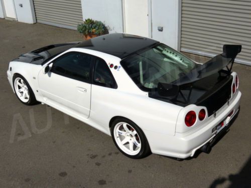 2000 nissan skyline bnr34 gt-r n1 rare 1 of 12 factory homologated nismo racecar