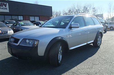 2004 audi allroad,leather heated seats,moonroof,six speed manual,new tires,nice