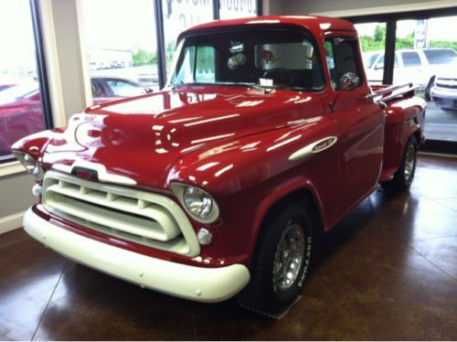 1957 chevrolet pickup v-8 454  automatic chevy