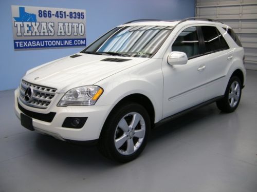 We finance!!!  2009 mercedes-benz ml350 4matic roof nav leather 6 cd texas auto