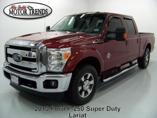 2013 ford f250 lariat turbo diesel navigation rearcam heated ac seats sync 7k