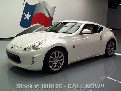 2013 nissan 370z 6-speed leather spoiler xenons 18k mi texas direct auto