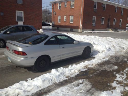 Silver 1997 acura integra ls