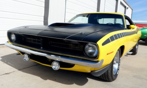 Real deal aar cuda 340 six pack rottiserie restoration