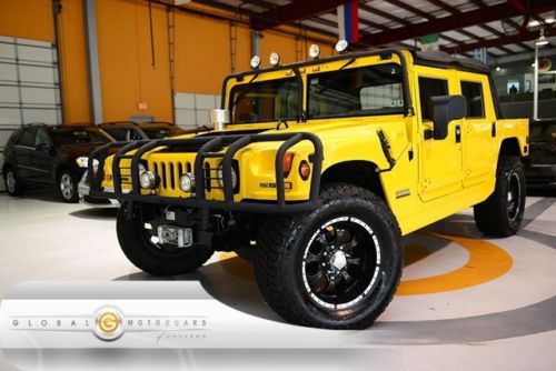 2000 hummer h1 4wd diesel open top 82k alloy wheels terra grapplers