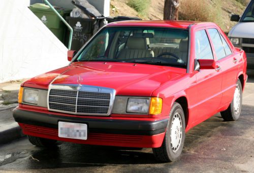 1992 mercedes-benz 190e 2.6 sedan 4-door 2.6l