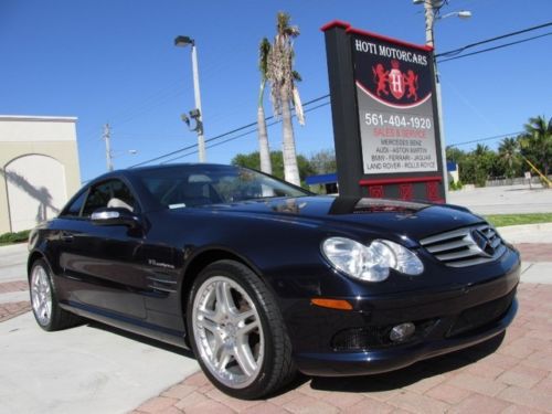 04 capri blue sl-55 amg convertible -navigation -panorama roof -keyless go