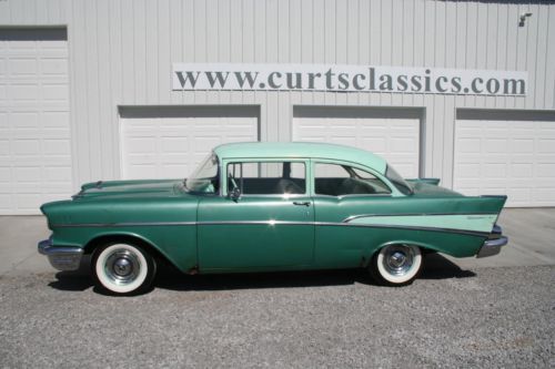 57 CHEVROLET 210 ORIGINAL UNRESTORED AUTO, US $14,500.00, image 2