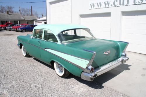57 CHEVROLET 210 ORIGINAL UNRESTORED AUTO, US $14,500.00, image 4