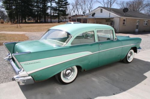 57 CHEVROLET 210 ORIGINAL UNRESTORED AUTO, US $14,500.00, image 7