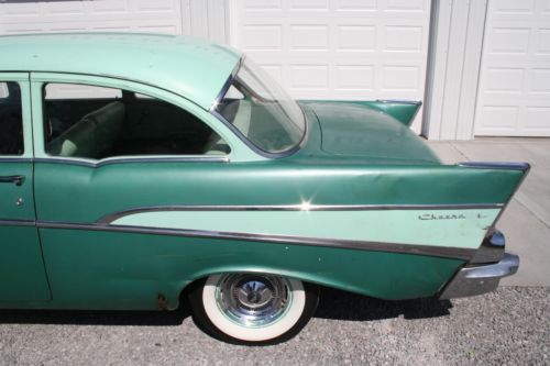 57 CHEVROLET 210 ORIGINAL UNRESTORED AUTO, US $14,500.00, image 16