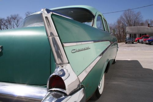 57 CHEVROLET 210 ORIGINAL UNRESTORED AUTO, US $14,500.00, image 20