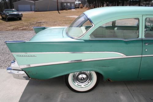 57 CHEVROLET 210 ORIGINAL UNRESTORED AUTO, US $14,500.00, image 21