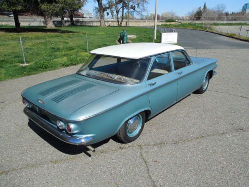 1961 Chevrolet Corvair 4 Door Sedan NO RESERVE!!, image 27