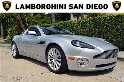 2003 aston martin vanquish. 18k miles. cross stitch two tone interior. clean!