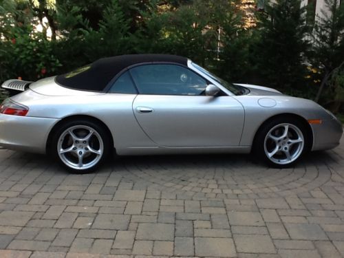 2003 porsche 911 cabriolet  8,759 original miles   factory hard top bose system