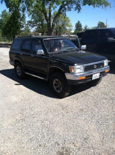 1995 toyota 4runner sr5, v6, automatic, 2wd.