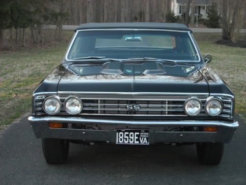 1967 chevrolet chevelle  ss convertible pro tourning clone