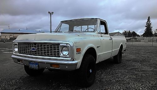 1972 71 70 69 chevrolet custom/10 deluxe 1/2 ton 4 wheel drive