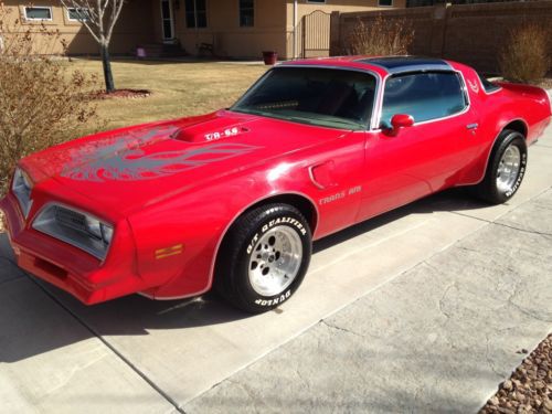 1977 pontiac firebird trans am coupe 2-door 6.6l