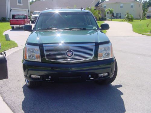 2002 cadillac escalade sports utility vehicle - many upgrades