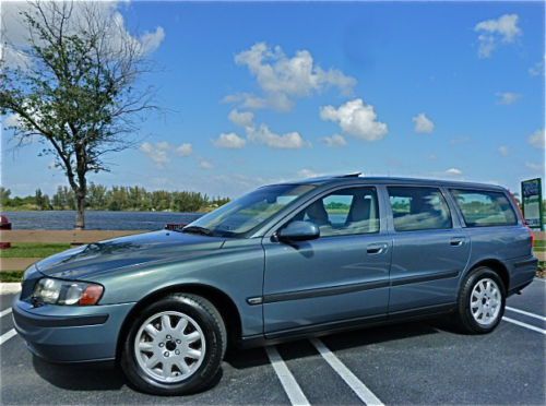 03 volvo v70! 1-owner! heated seats! warranty! 73k miles! booster seat! moonroof