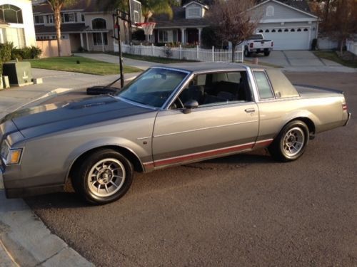 1987 buick regal limited with turbo package