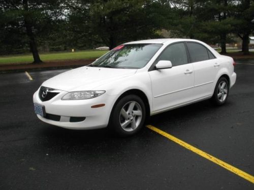 2004 mazda mazda6 i 5 speed manual 4-door sedan