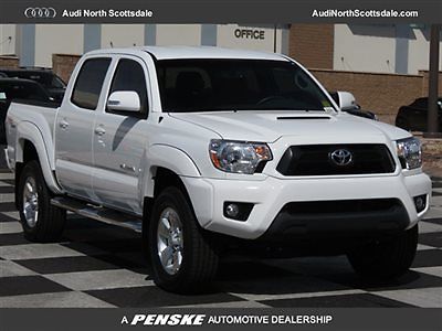 2013 toyota tacoma  double cap  tow package automatic 2 wd clean car fax