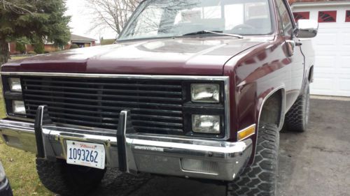 Chevy 1982 k30 truck 454 big block bored .040 over 4x4