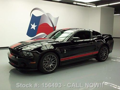 2011 ford mustang shelby gt500 svt cobra 6-spd nav 18k texas direct auto