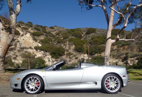 2003 ferrari 360 spider convertible 2-door 3.6l / no reserve