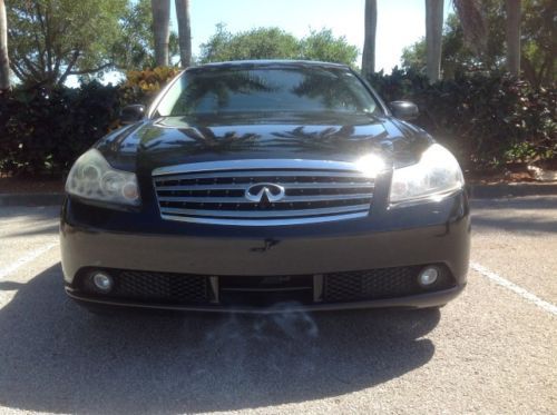 Infiniti m45 black/gray loaded navi, bose, 19&#034; wheels, clean carfax - we finance