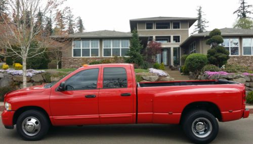 2004 dodge ram 3500 drw 2wd cummins turbo diesel only 99,186 original miles !!!