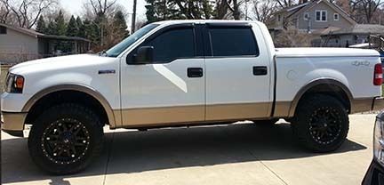 2004 ford f-150 lariat crew cab pickup 4-door 5.4l 4wd