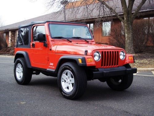 2006 jeep wrangler se  4x4, 6 speed ,full doors, soft convertible,alloy wheels